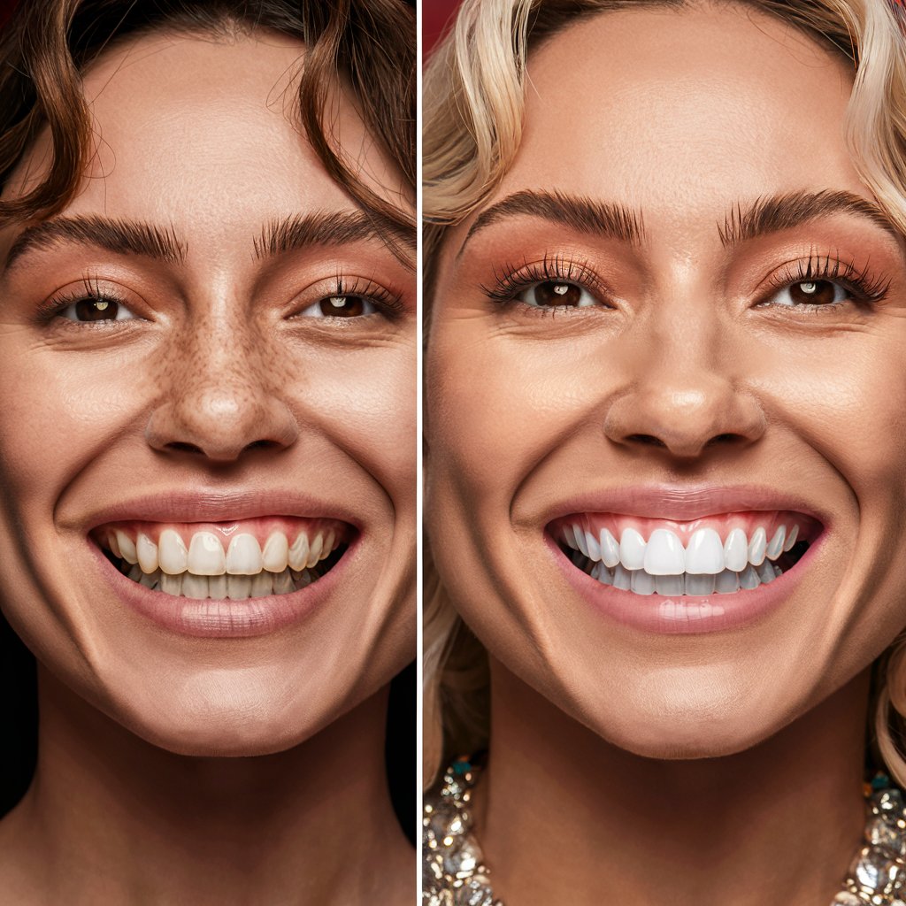 The Hollywood Smile Makeover Process